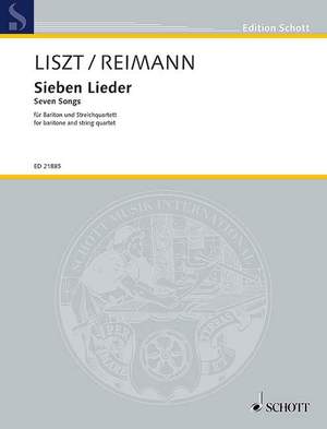 Liszt, Franz / Reimann, Aribert: Seven Songs