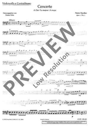 Nardini, Pietro: Concerto A Major op. 1/1