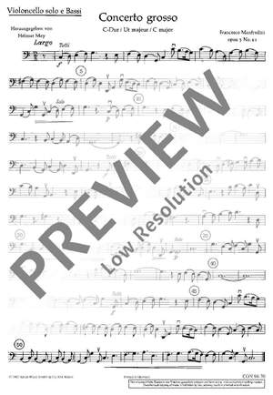 Manfredini, Francesco: Concerto grosso C Major op. 3/12