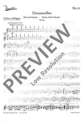 Ivanovici, Iosif: Donauwellen-Walzer