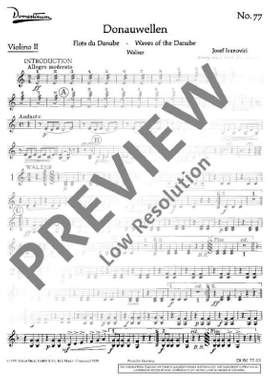 Ivanovici, Iosif: Donauwellen-Walzer