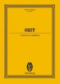 Orff, Carl: Catulli Carmina