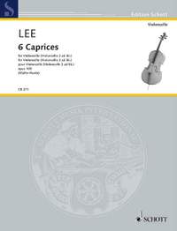 Lee, Sebastian: 6 Caprices op. 109