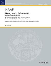 Haaf, Albrecht: Herr, Herr, lehre uns!