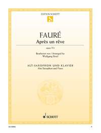 Fauré, Gabriel: Après un rêve op. 7/1