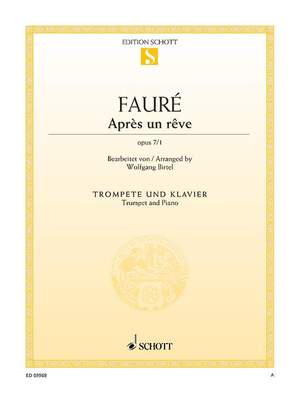 Fauré, Gabriel: Après un rêve op. 7/1