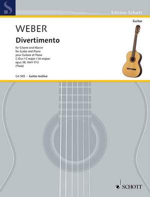 Weber, Carl Maria von: Divertimento op. 38 WeV P.13