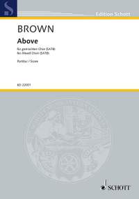 Brown, Matthew: Above