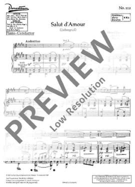 Elgar, Edward: Salut d'Amour op. 12