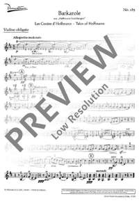 Offenbach, J: Barcarole