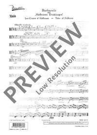 Offenbach, J: Barcarole