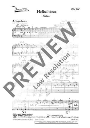 Lanner, Joseph: Hofballtänze op. 161
