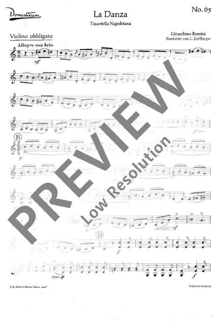 Rossini: The Dance