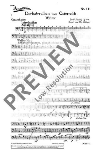 Strauß, Josef: Dorfschwalben aus Österreich op. 164