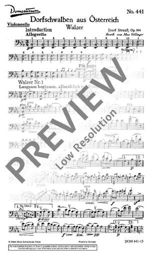 Strauß, Josef: Dorfschwalben aus Österreich op. 164
