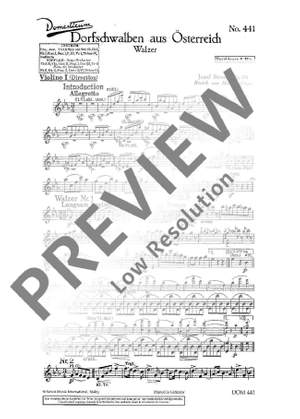Strauß, Josef: Dorfschwalben aus Österreich op. 164