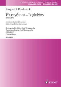 Penderecki, Krzysztof: Iz glubiny