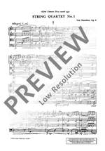 Hamilton, Iain: String Quartet No. 1 op. 5 Product Image