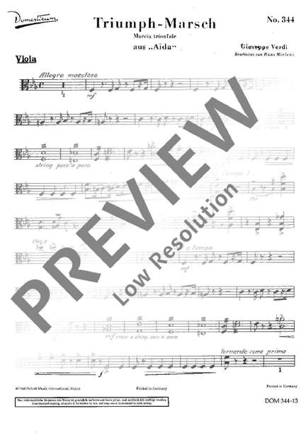 Verdi: Triumph-March