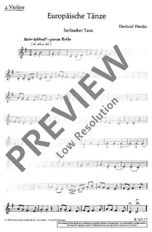 Werdin, Eberhard: European Dance