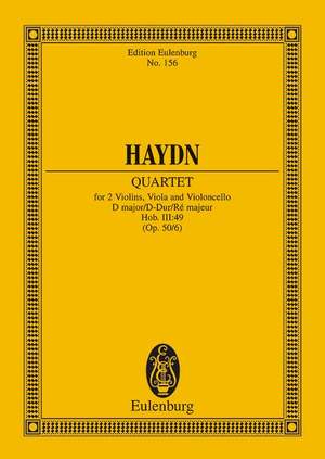 Haydn, Joseph: String Quartet D major "Frog" op. 50/6 Hob. III: 49