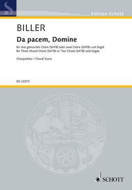 Biller, Georg Christoph: Da pacem, Domine