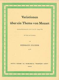 Zilcher, Hermann: Variations on a Theme of Mozart op. 94 KV 131