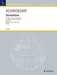 Schroeder, Hermann: String trio E Minor op. 14/1