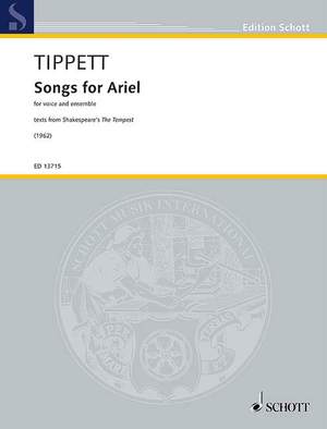 Tippett, Sir Michael: Songs for Ariel