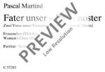 Martiné, Pascal: Pater noster Product Image