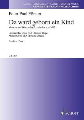 Foerster, Peter Paul: Da ward geborn ein Kind