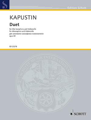 Kapustin, Nikolai: Duet op. 99