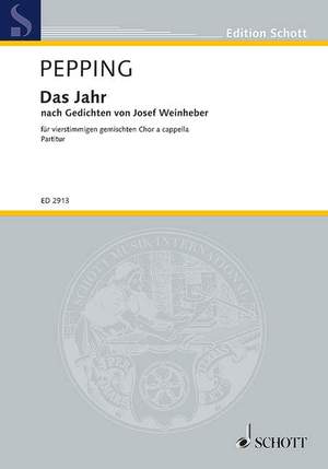 Pepping, Ernst: Das Jahr