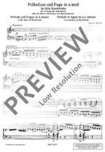 Seiber, Mátyás: Prelude and Fugue in A minor Product Image