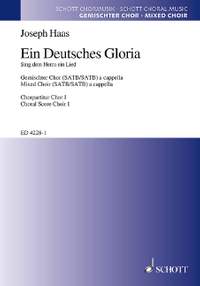 Haas, Joseph: Ein Deutsches Gloria op. 86