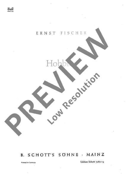 Fischer, Ernst: Hobbies