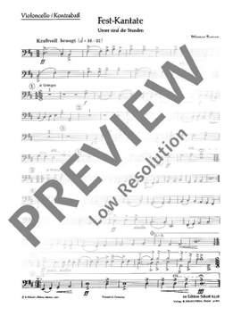 Fussan, Werner: Fest-Kantate