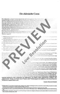 Becerra-Schmidt, Gustavo: Cueca-Variationen