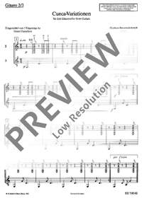Becerra-Schmidt, Gustavo: Cueca-Variationen