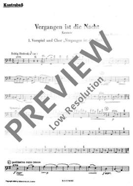 Mohler, Philipp: Vergangen ist die Nacht Werk 14