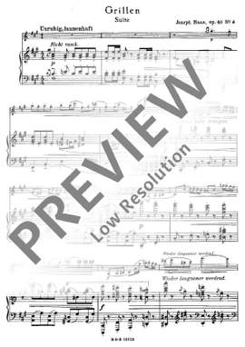 Haas, Joseph: Grillen op. 40
