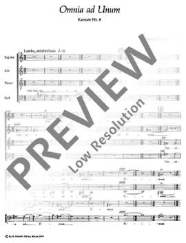 Sutermeister, Heinrich: Kantate Nr. 8