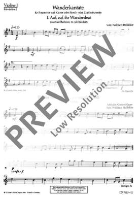 Hollfelder, Waldram: Wanderkantate