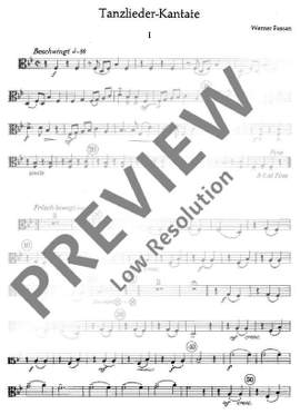 Fussan, Werner: Tanzlieder-Kantate