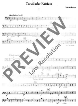 Fussan, Werner: Tanzlieder-Kantate