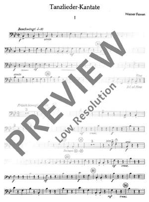 Fussan, Werner: Tanzlieder-Kantate