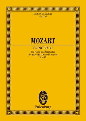 Mozart, Wolfgang Amadeus: Concerto No. 22 Eb major KV 482