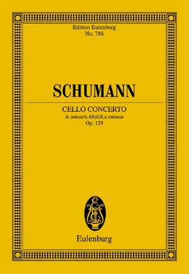 Schumann, Robert: Concerto A minor op. 129