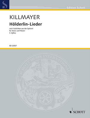 Killmayer, Wilhelm: Hölderlin-Lieder