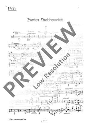 Brauel, Henning: 2. String quartet